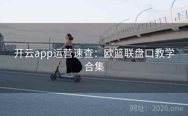 开云app运营速查:欧篮联盘口教学合集 第2张 开云app运营速查:欧篮联盘口教学合集 第2张