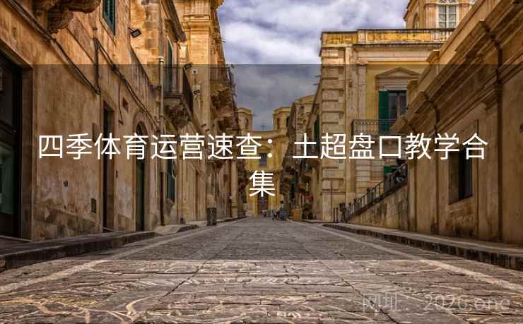 四季体育运营速查:土超盘口教学合集 第2张 四季体育运营速查:土超盘口教学合集 第2张