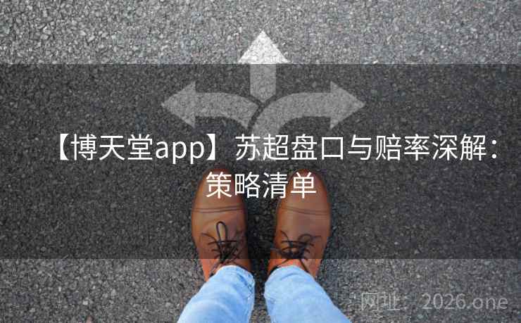 【博天堂app】苏超盘口与赔率深解：策略清单  第2张
