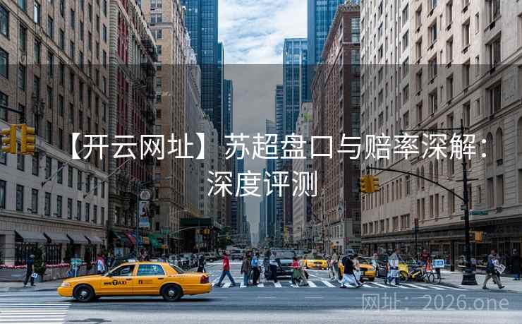 【开云网址】苏超盘口与赔率深解：深度评测  第2张